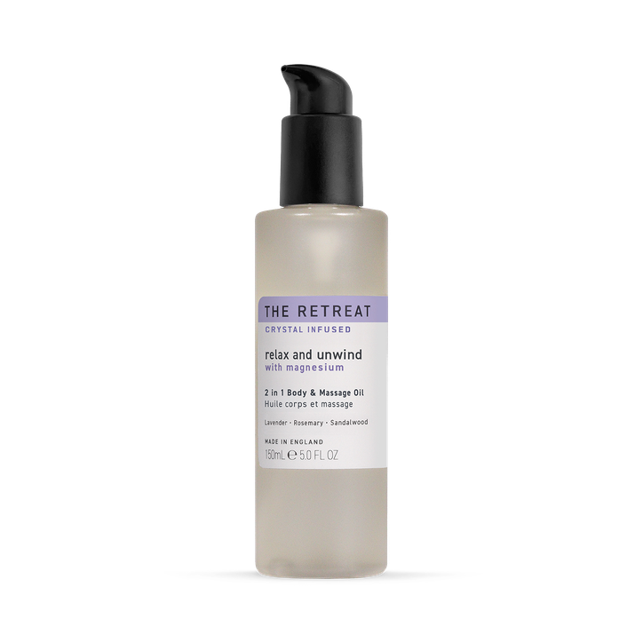 THE RETREAT Relax and Unwind 2 in 1 Body & Massage Oil 150ml