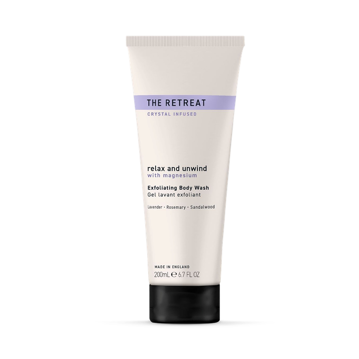 THE RETREAT  Relax and Unwind Exfoliating Body Wash 200ml