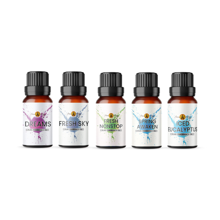 Washing Detergent Fragrance Oil Set - 5 x 10ml Bottles / Fragrances