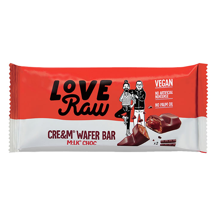 Love Raw Vegan Cre&m Filled Wafer Bars Holland & Barrett the UK’s