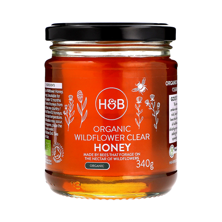 H&B Organic Wild Flower Clear Honey Holland & Barrett