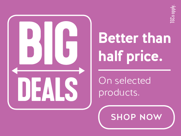 Better than Half Price