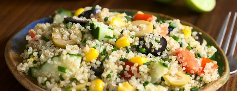 Quinoa and Corn Salad