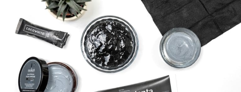 Selection of charcoal products
