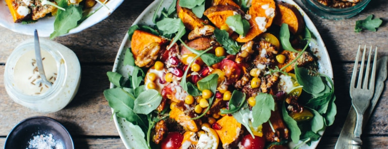 picture of sweet potato salad created by rebel recipes