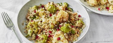 Roasted Cauliflower and Grain Salad Recipe
