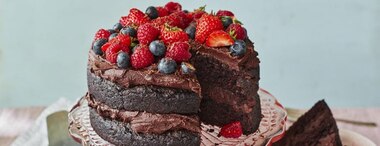 Vegan Chocolate Fudge Decadence Cake Recipe