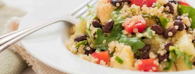 Black Bean & Quinoa Salad