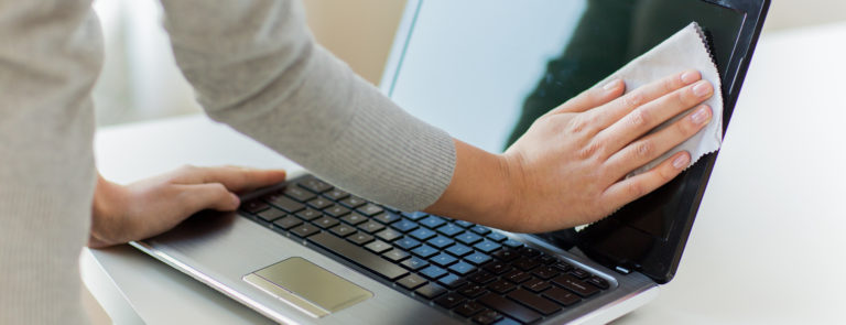 How To Clean Your Laptop Keyboard Screen Holland Barrett