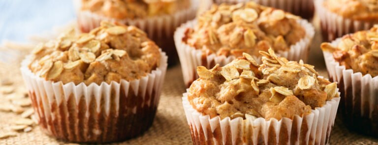 oat recipes - oat muffins