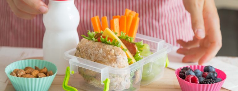 healthy packed lunch for kids