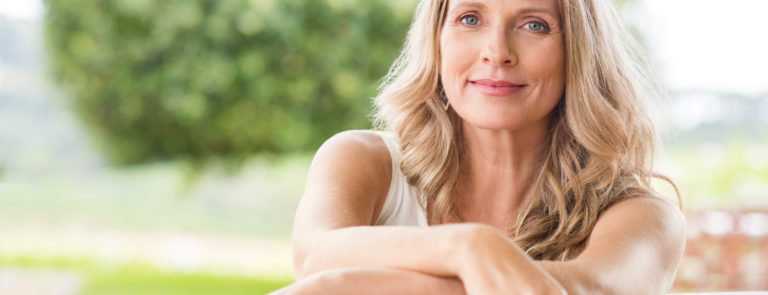 a woman healthy ageing