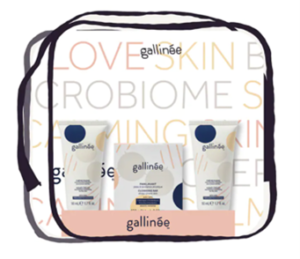 Gallinee skincare giftset bundle.