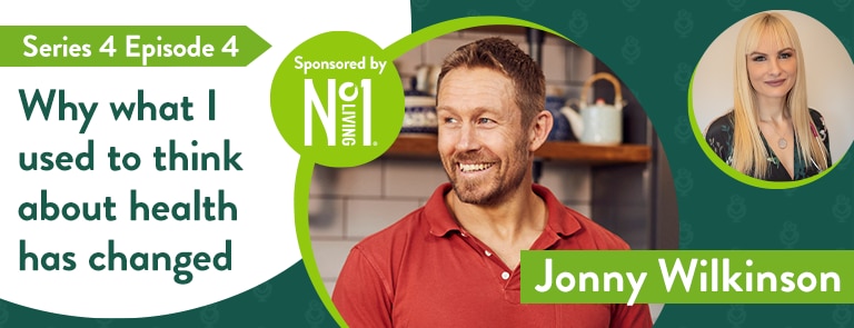 Living in the now, gut health & mental wellbeing, with Jonny Wilkinson image